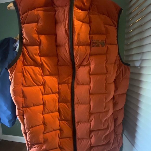 Mountain Hardwear Fiery Orange Puffer Vest